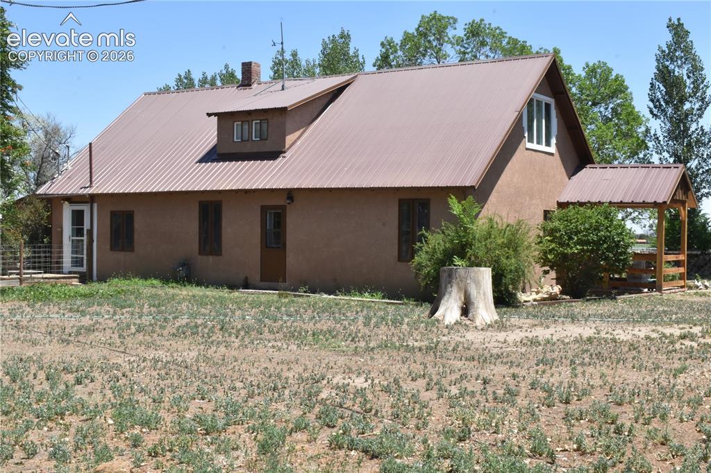 Caption: Back of Structure