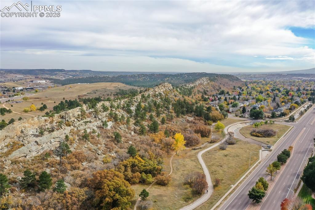 Image 29 of 30: Aerial View Looking East at Ute Valley Park
