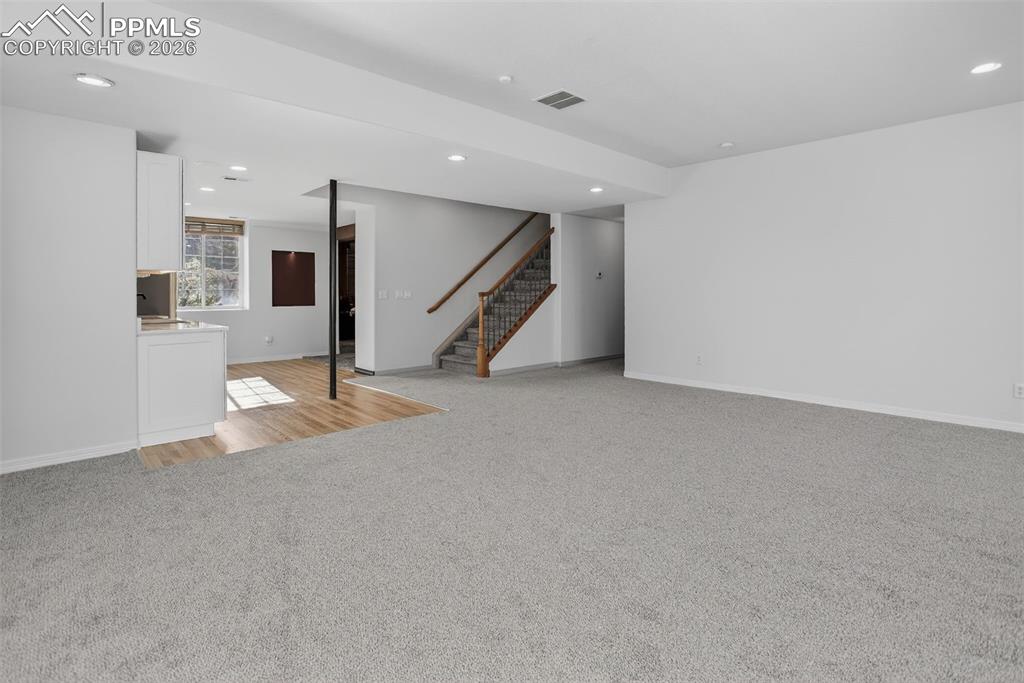 Image 34 of 43: Basement family room