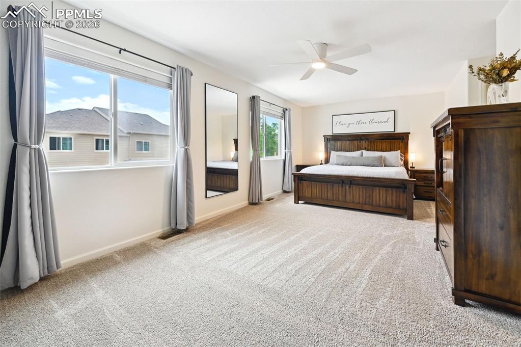 Image 14 of 33: largest primary bedroom ever!