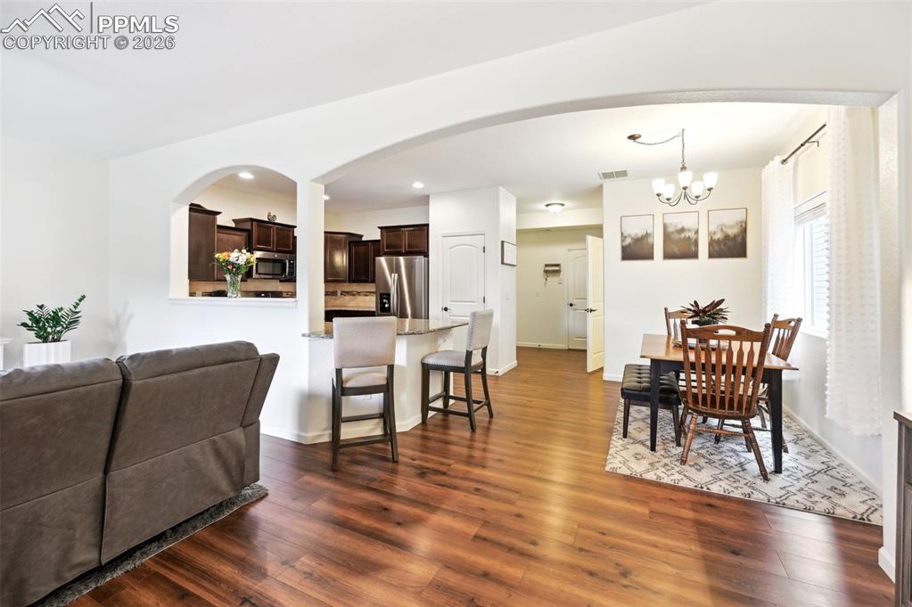 Image 8 of 33: beautiful open floor plan