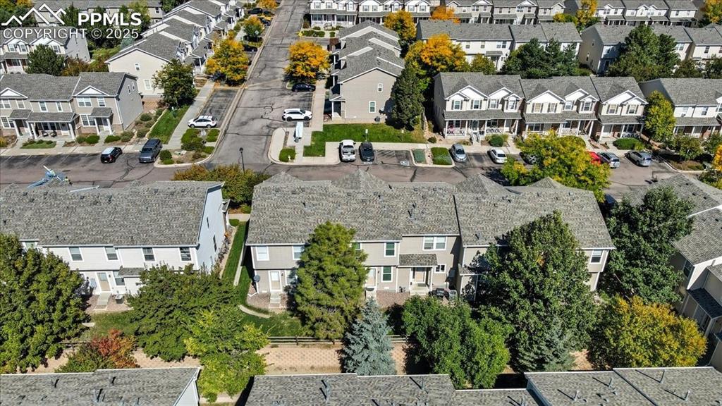 Image 29 of 36: Aerial view of residential area