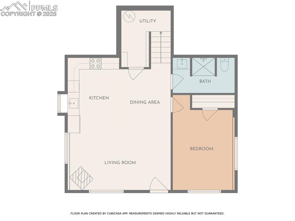 Image 35 of 45: Main level floor plan