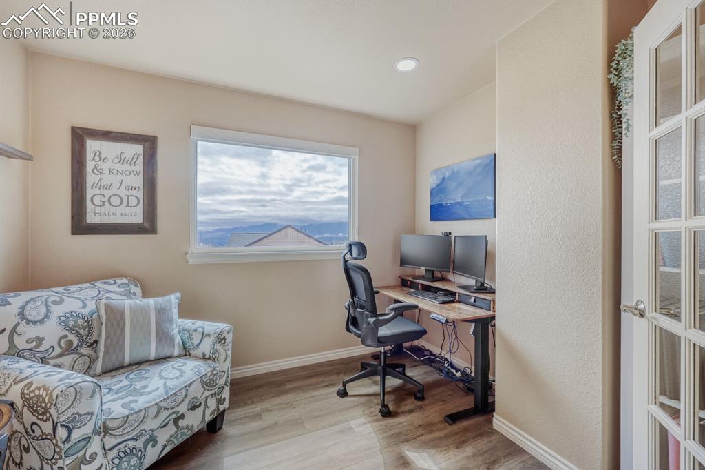 Image 23 of 50: Incredible views from the west facing window