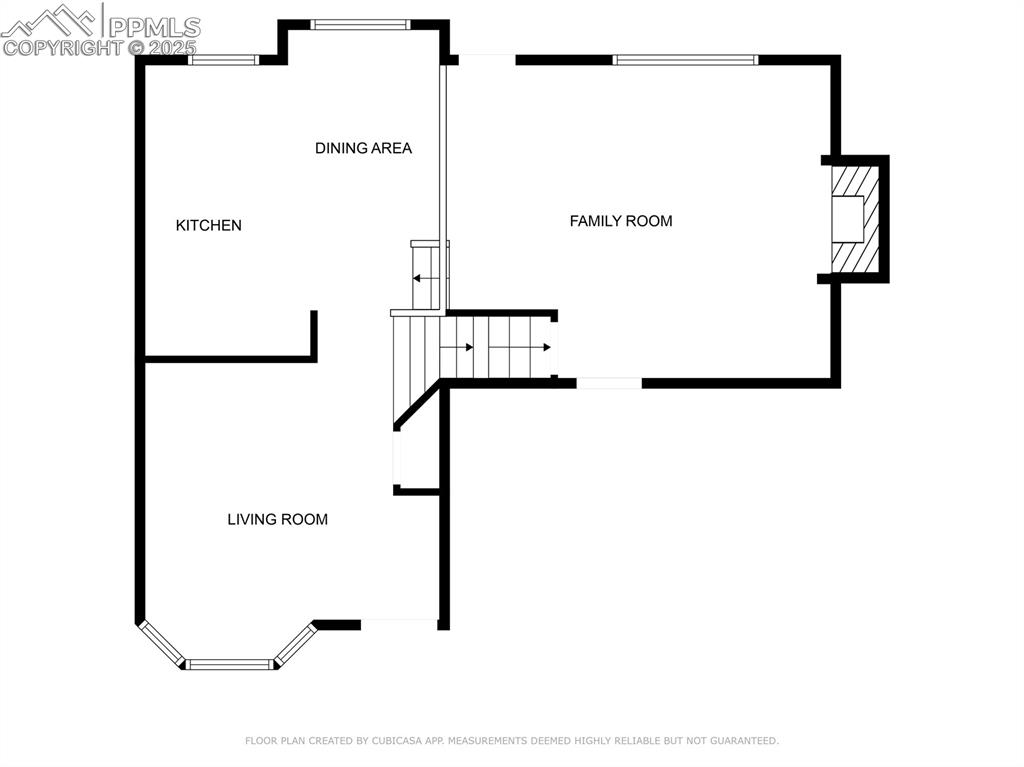 Image 48 of 50: Main Level and family room