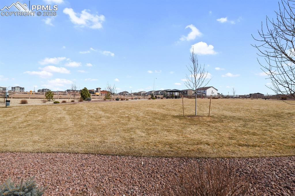 Image 31 of 34: Community Park area with Gazebo and Picnic Tables