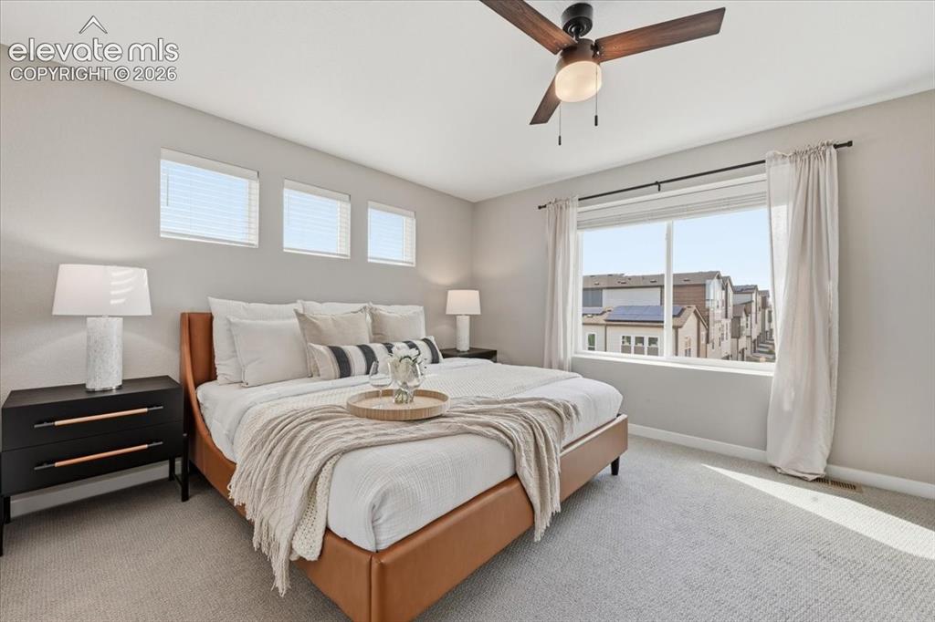 Image 15 of 25: Huge master bedroom with tons of natural light