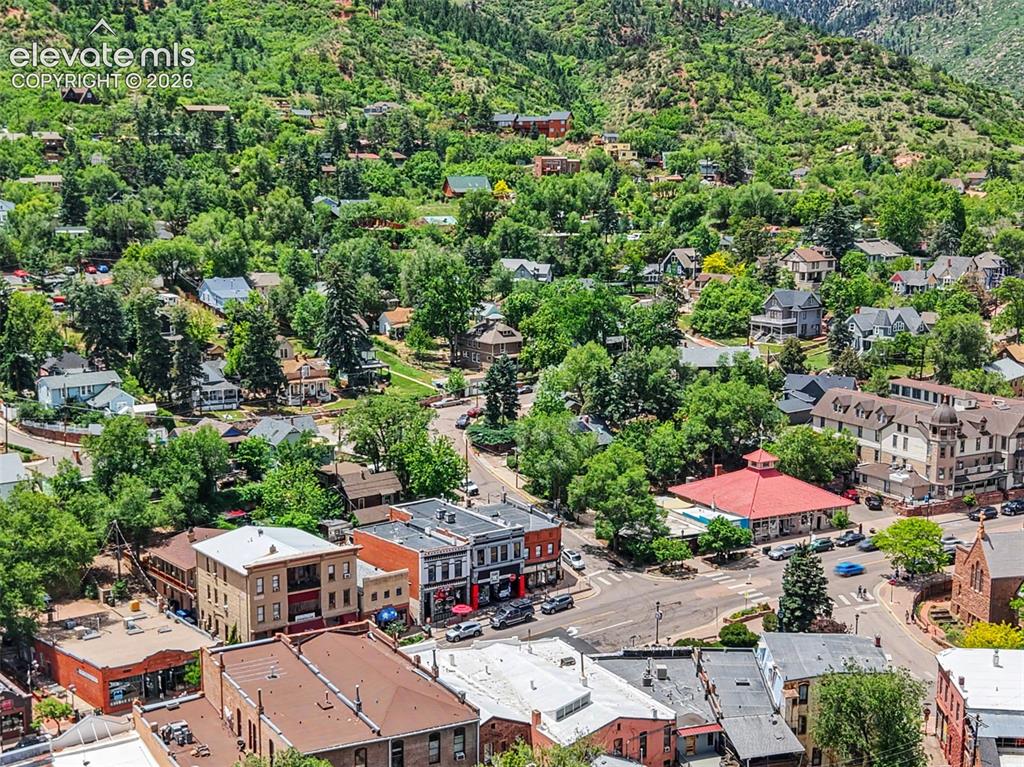 Image 39 of 43: Just a block from downtown Manitou!