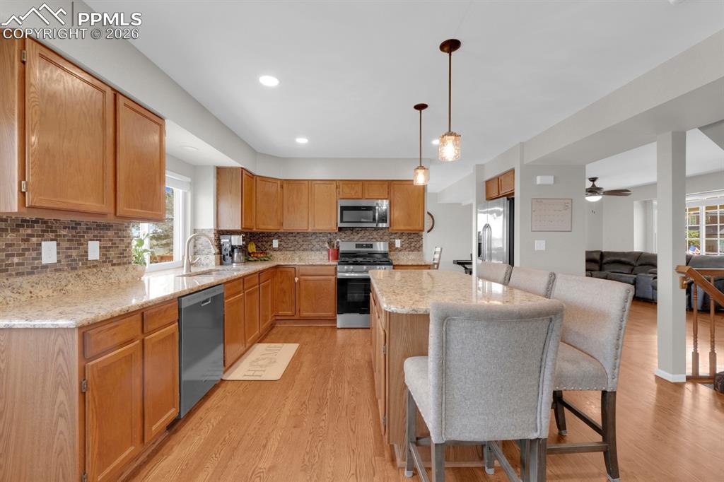 Image 2 of 39: Kitchen-new lights