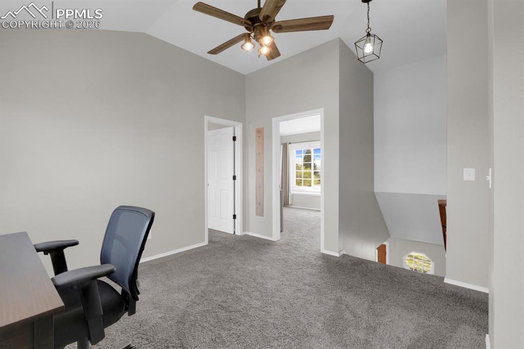 Image 20 of 39: Overlooks backyard