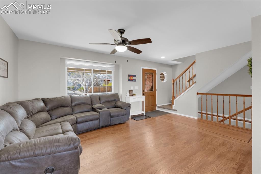 Image 7 of 39: Front living room space