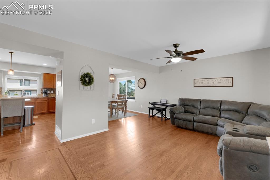 Image 8 of 39: With Real wonderful hardwood floors