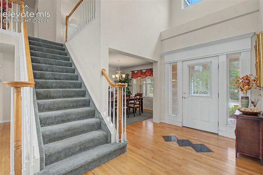 Image 4 of 50: Stunning Entry Sets the Tone for This Exceptional Home!