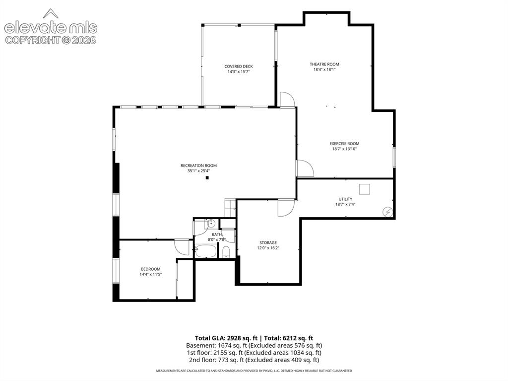 Image 50 of 50: Basement Floor Plan!