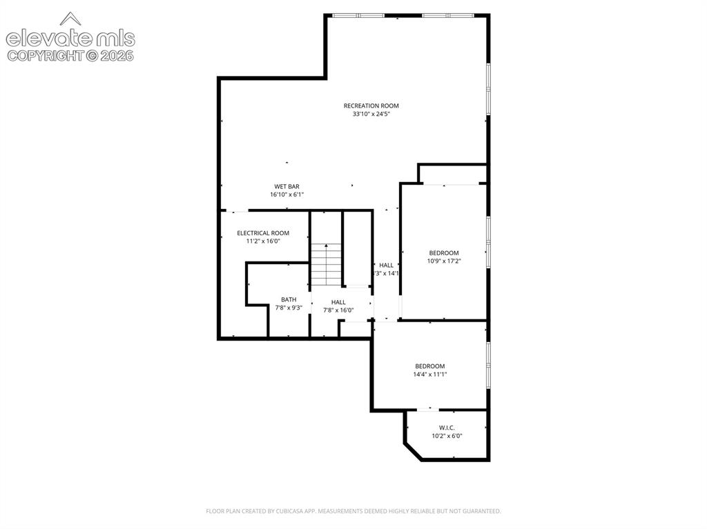 Image 41 of 42: Basement level Floor Plan
