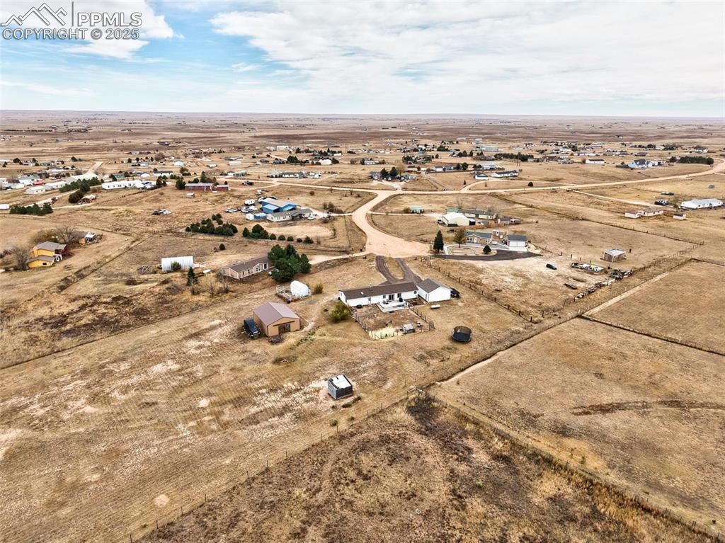 Image 31 of 31: Overview of rural landscape with a desert landscape