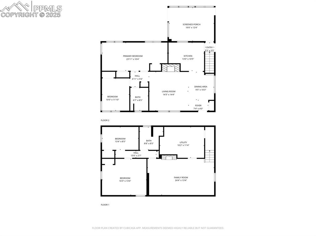 Image 22 of 22: View of floor plan / room layout