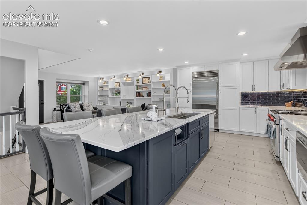 Image 4 of 29: Stunningly updated kitchen
