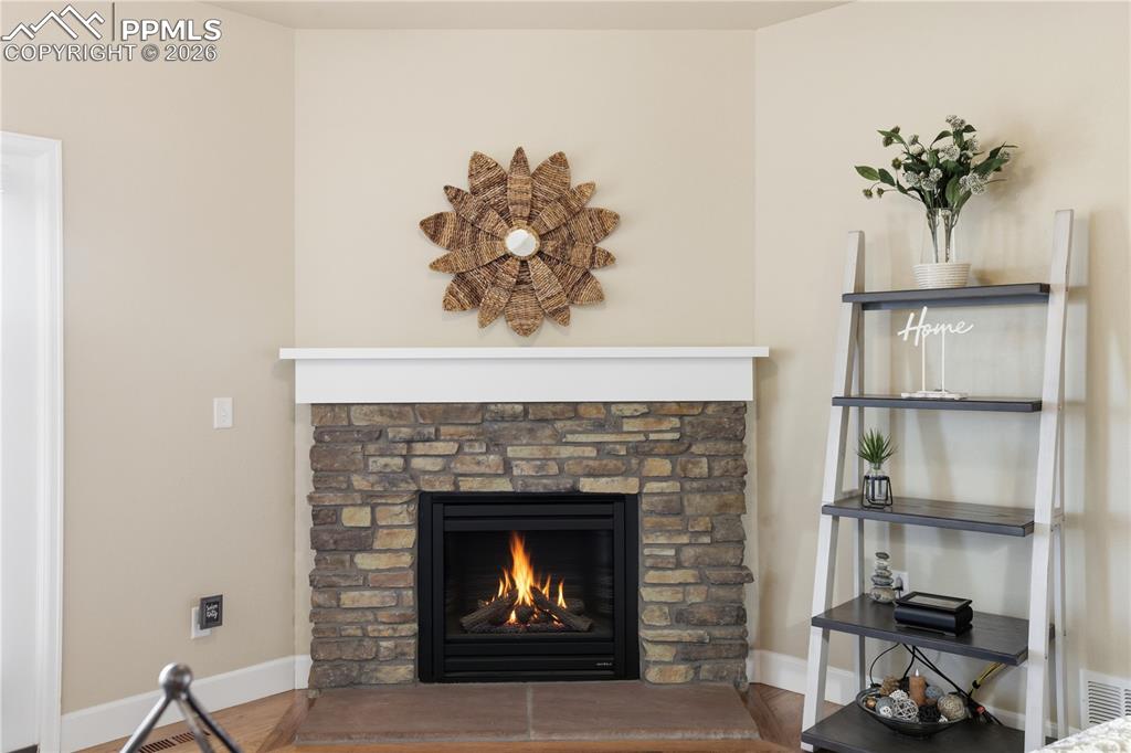 Image 8 of 46: Fireplace