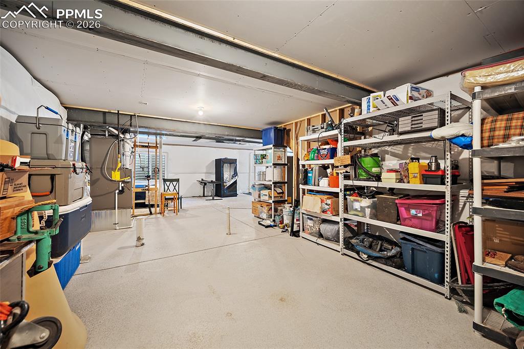 Image 31 of 41: Unfinished basement