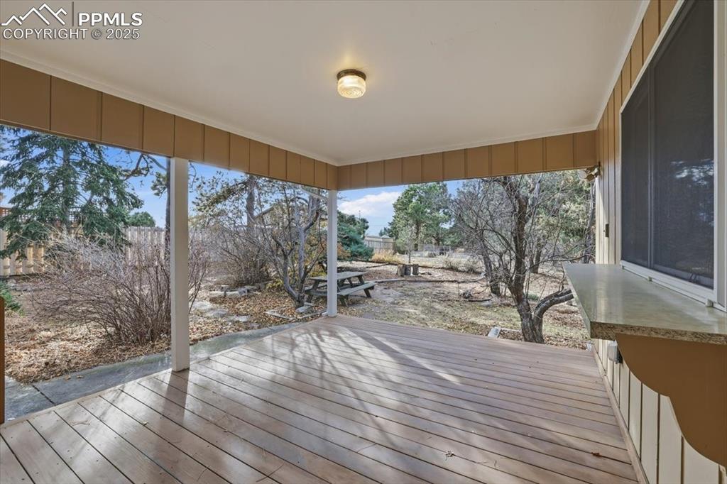 Image 4 of 50: View of wooden terrace