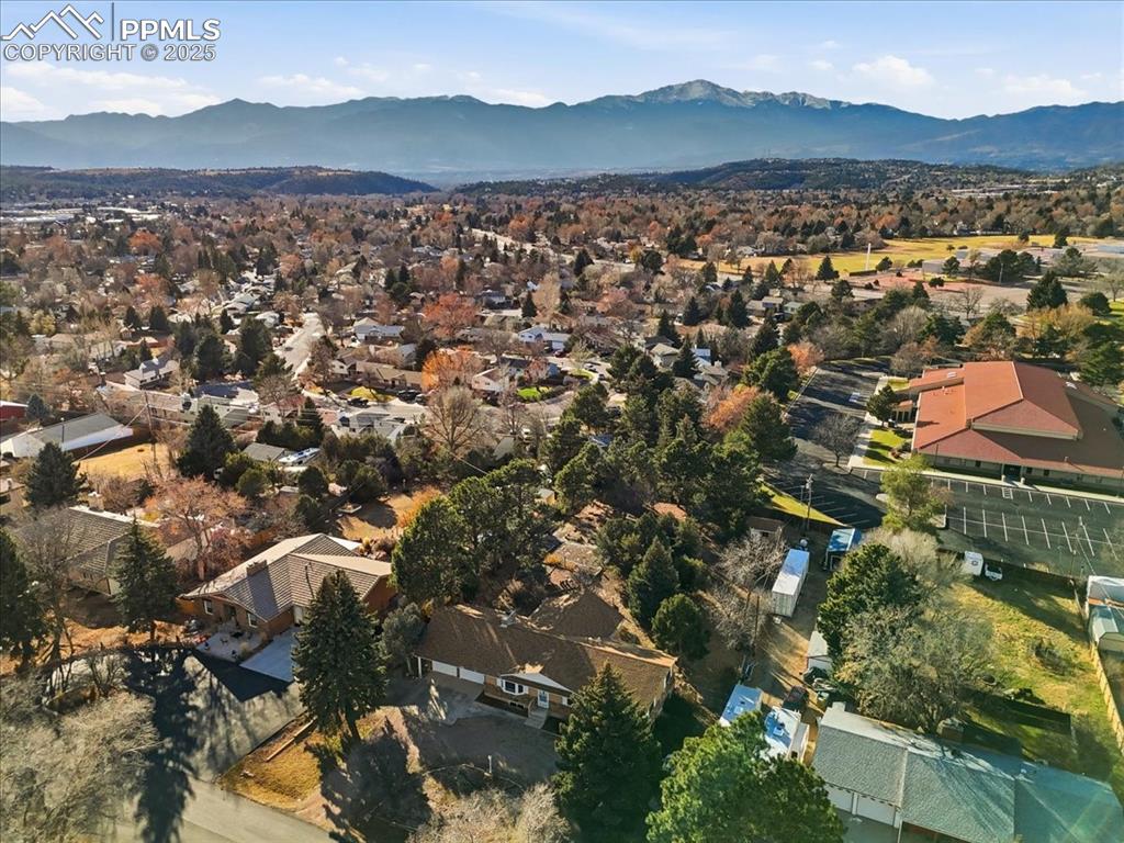 Image 48 of 50: Aerial overview of property