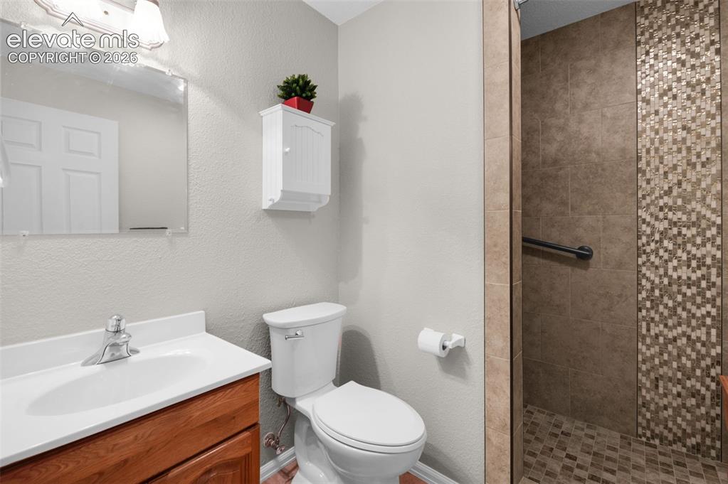 Image 35 of 50: Gorgeous Basement Bathroom