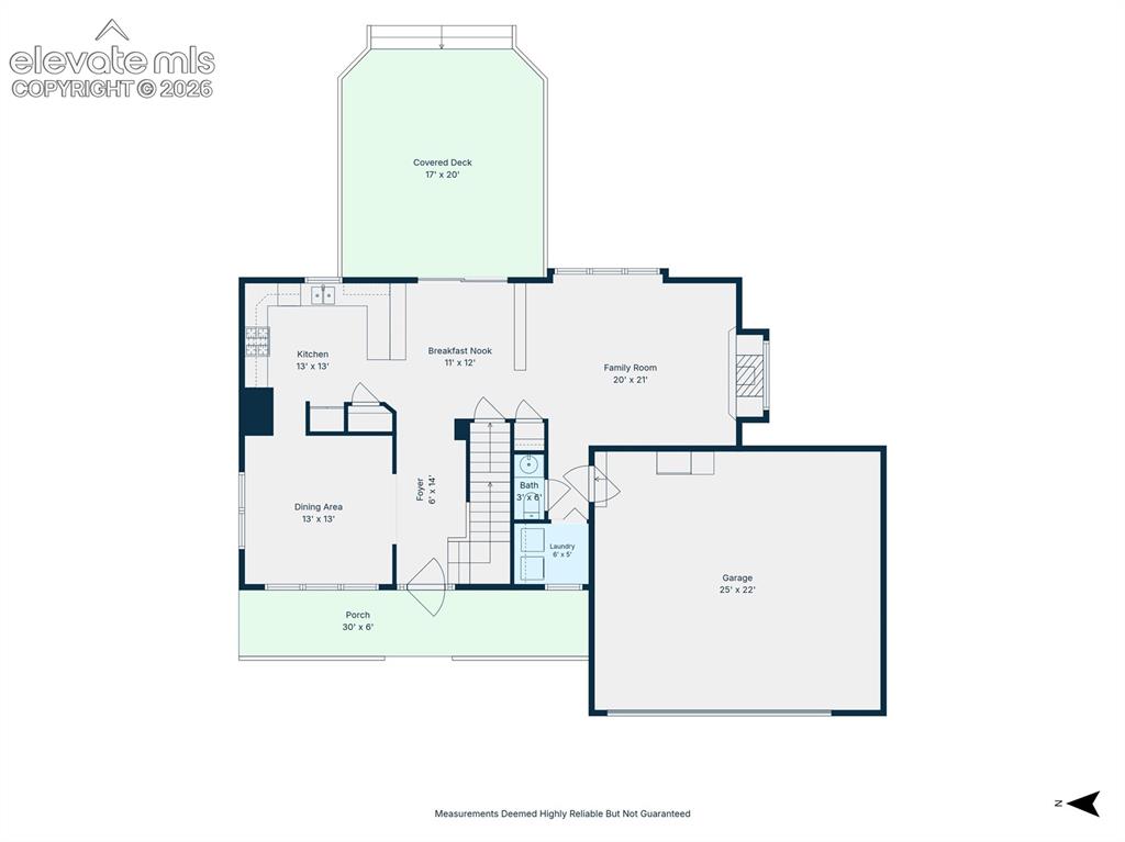 Image 46 of 50: Main Level Floor Plan