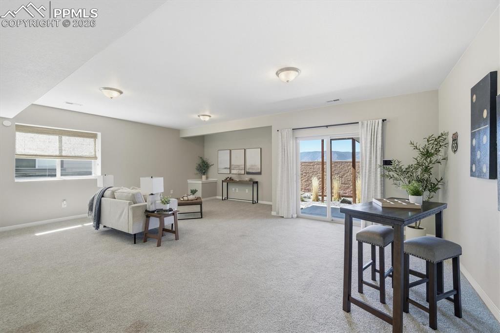 Image 29 of 44: Basement Rec Room