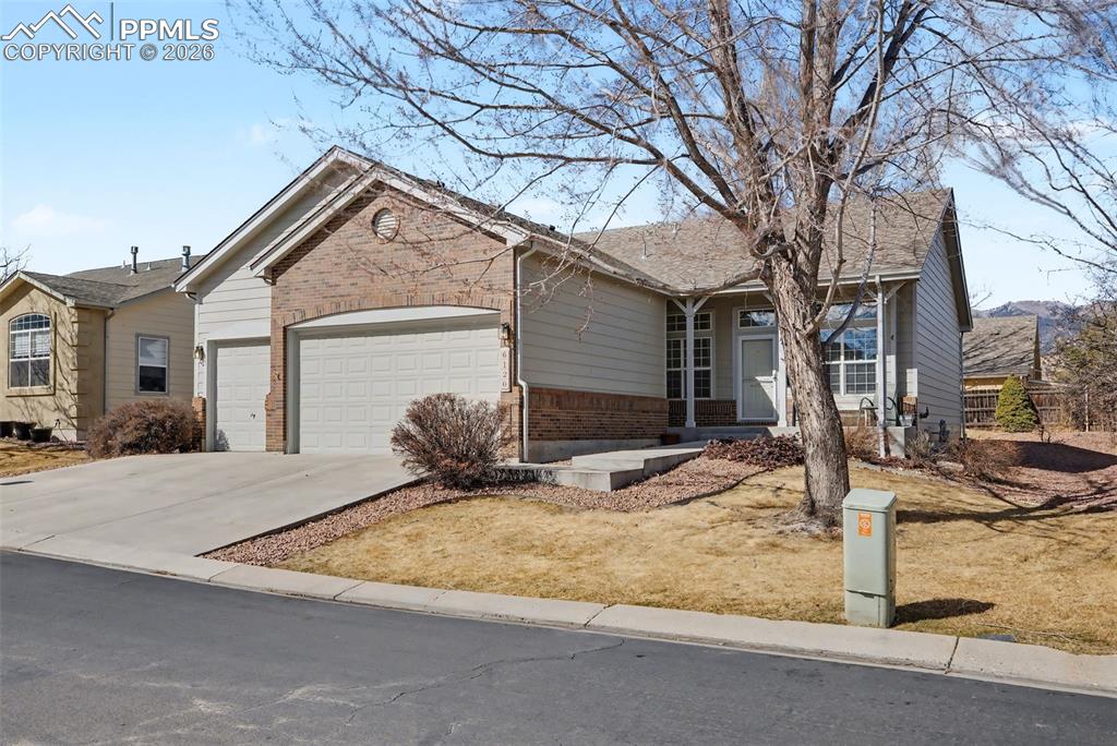 Caption: Front of Structure