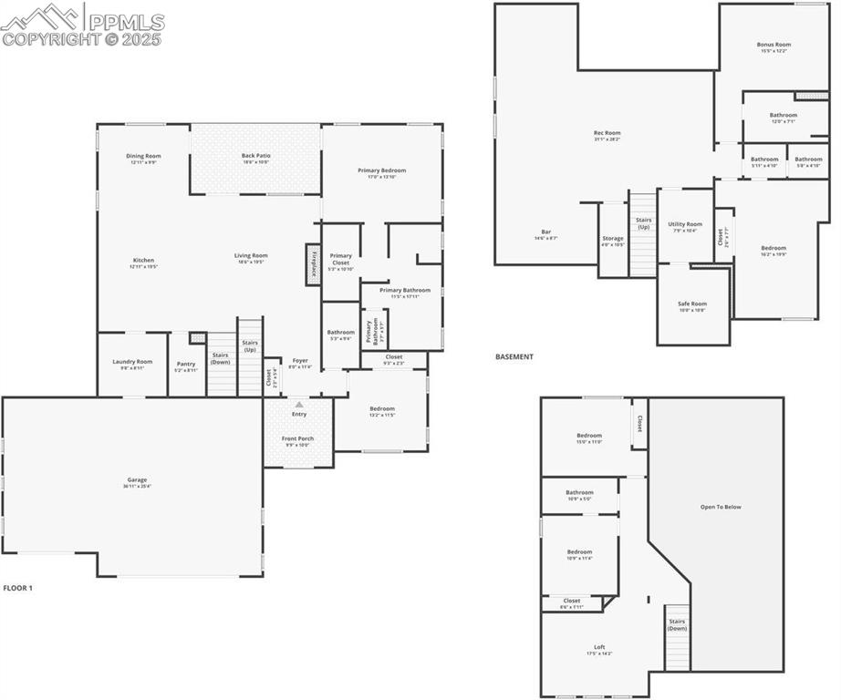 Image 41 of 42: Floor Plan Entire Home