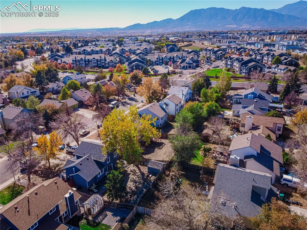 Image 34 of 46: Aerial overview of property