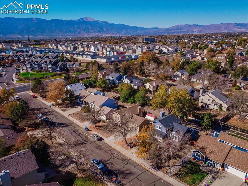 Image 36 of 46: Aerial overview of property