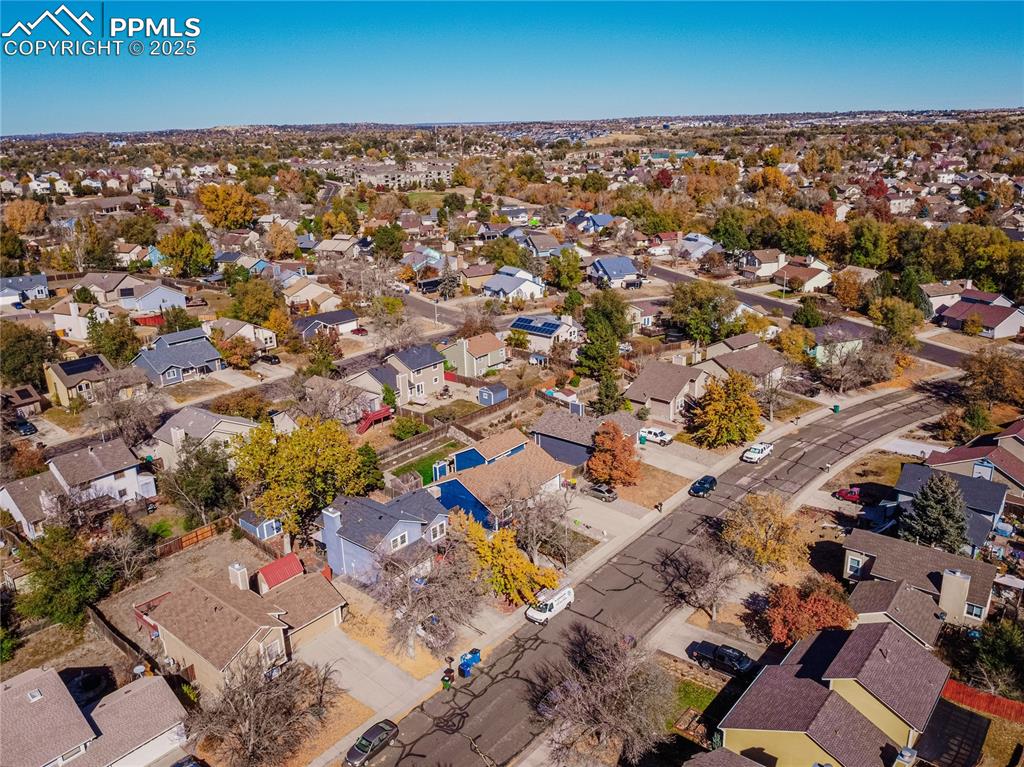 Image 40 of 46: Aerial view of property