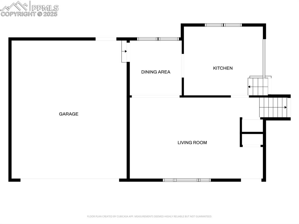 Image 38 of 41: Main level floor plan