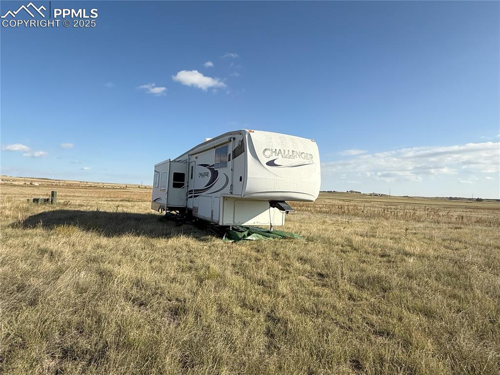 Image 7 of 15: View of outdoor structure with a rural view