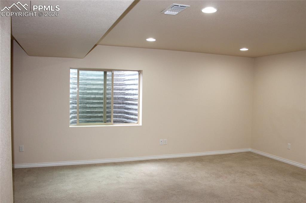 Image 31 of 46: Recreation Family Room in Basement