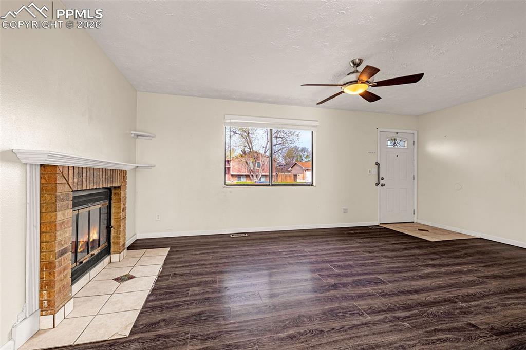 Image 7 of 21: Living room view from dining room