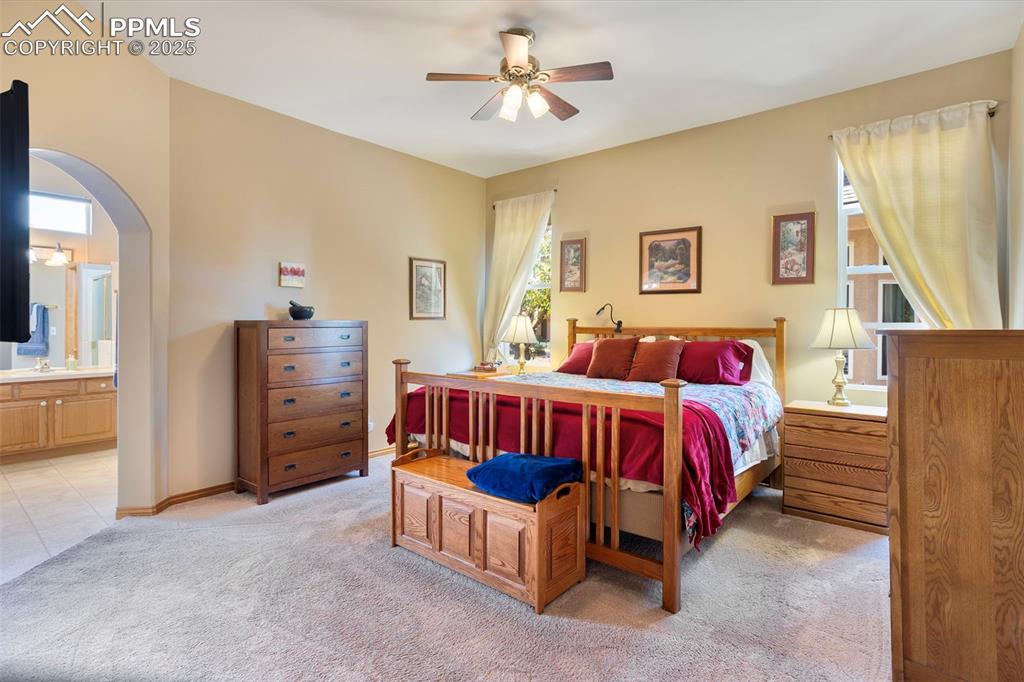 Image 17 of 33: The spacious primary suite will be your retreat for relaxation.