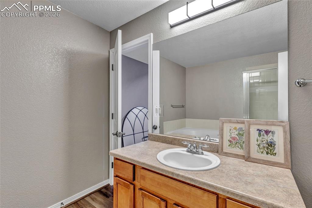 Image 33 of 48: Lower Level Bathroom