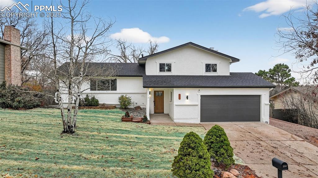 Caption: Front of Structure