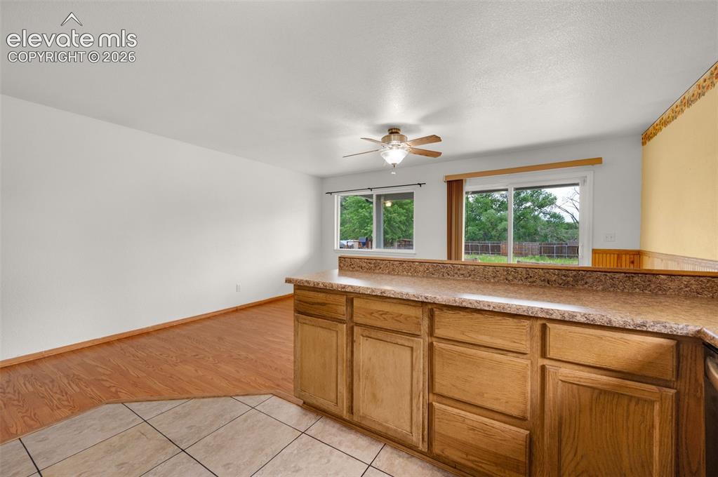Image 11 of 29: Huge kitchen and dining area