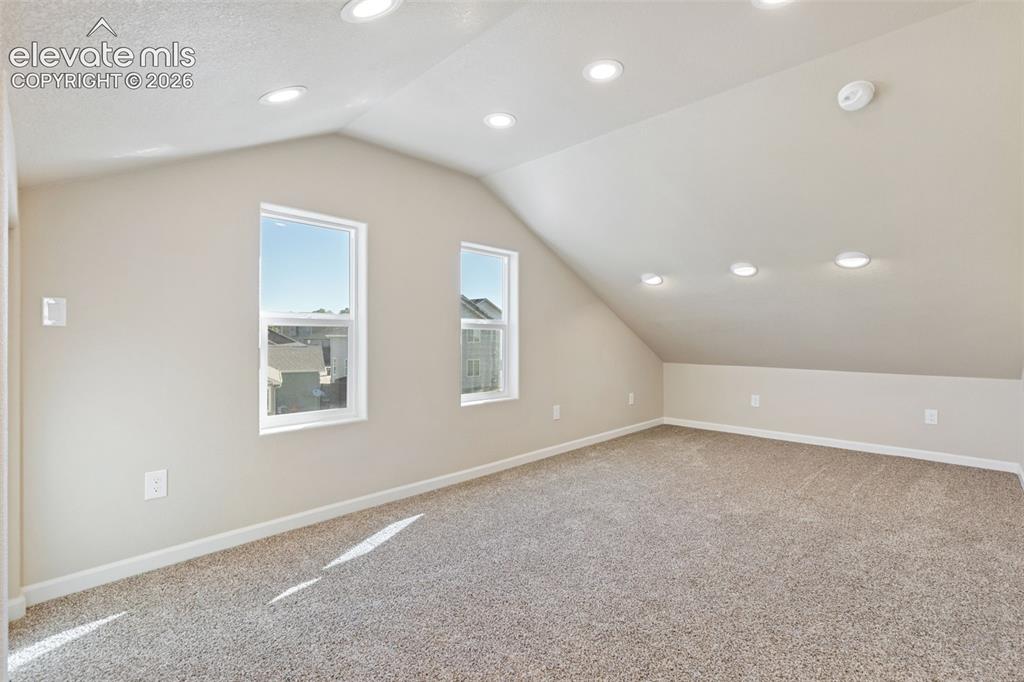Image 26 of 46: Finished attic space.