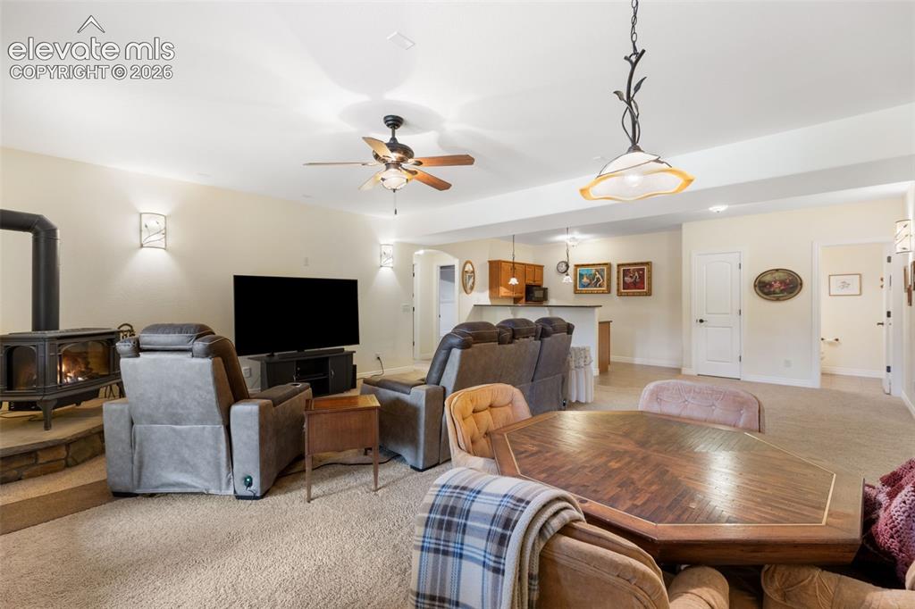 Image 24 of 47: Basement family room 