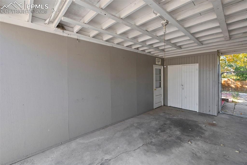 Image 22 of 30: View of garage