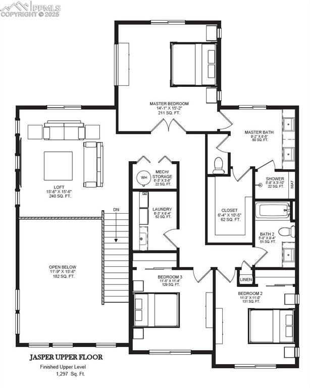 Image 3 of 3: View of room layout