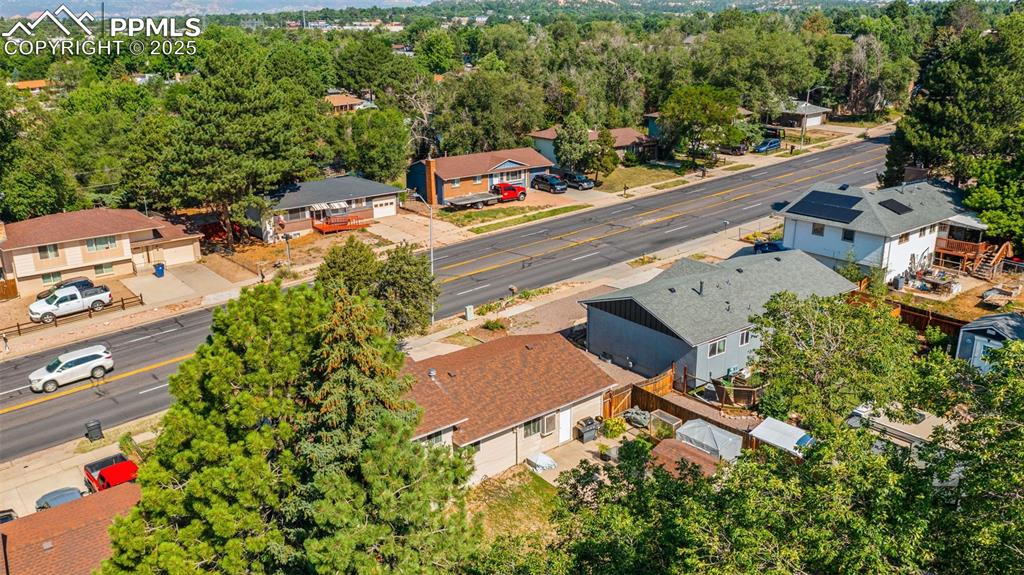 Image 8 of 38: Aerial view of residential area