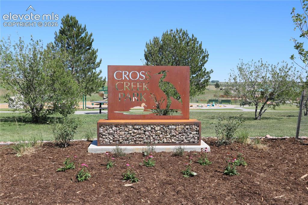 Image 26 of 27: Cross Creek Park Sign
