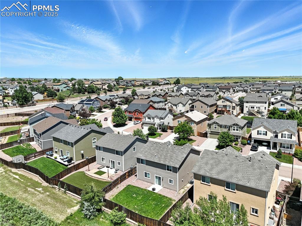 Image 35 of 46: Aerial view of residential area