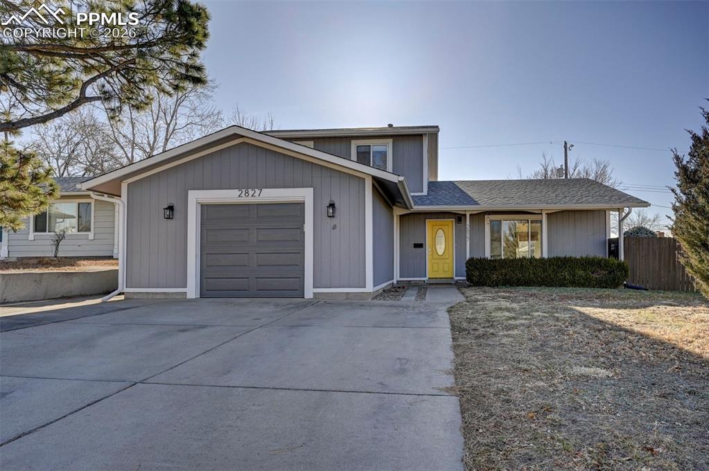 Caption: Front of Structure